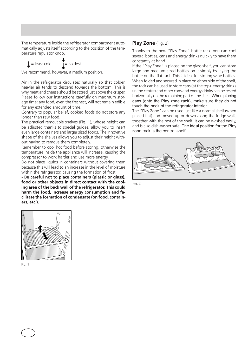 Indesit B 339 NF P User Manual | Page 8 / 20