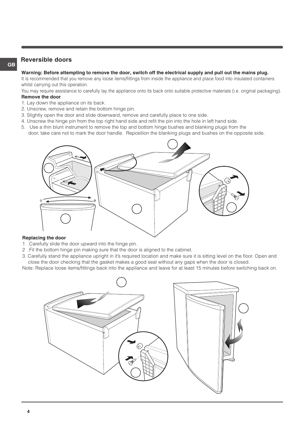 Indesit TZA 1 User Manual | Page 4 / 12