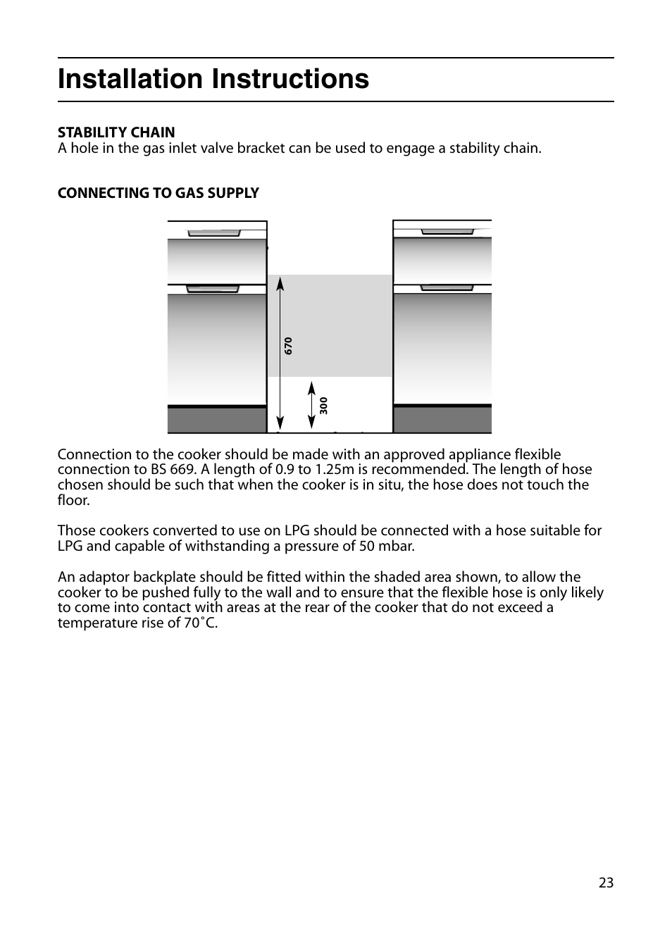 Installation instructions | Indesit KT6G2M User Manual | Page 23 / 28