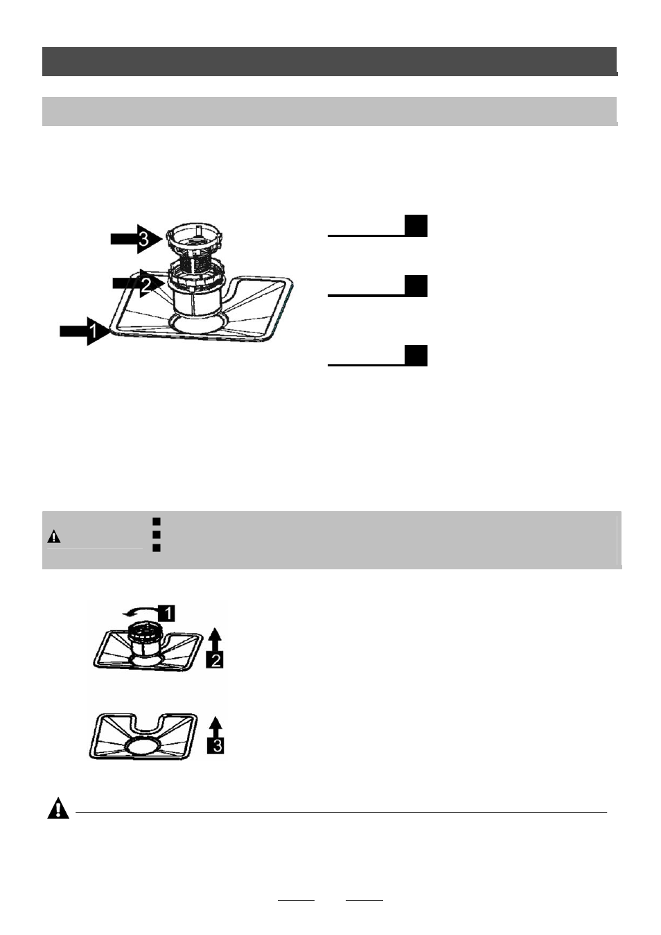 Filter assembly, Maintenance and cleaning, Filtering system | Indesit Dishwasher ICD User Manual | Page 15 / 23