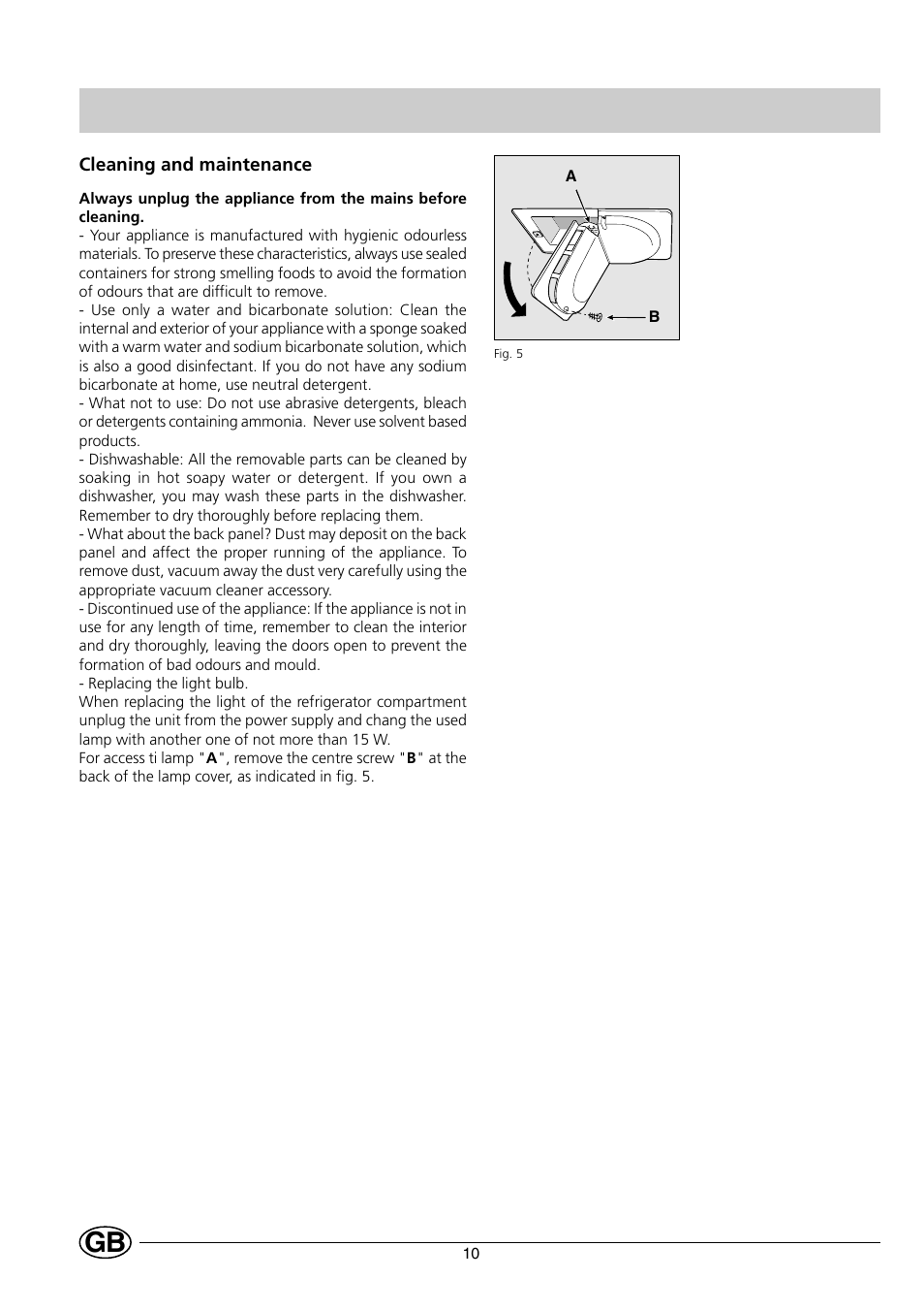 Indesit C 138 User Manual | Page 12 / 16