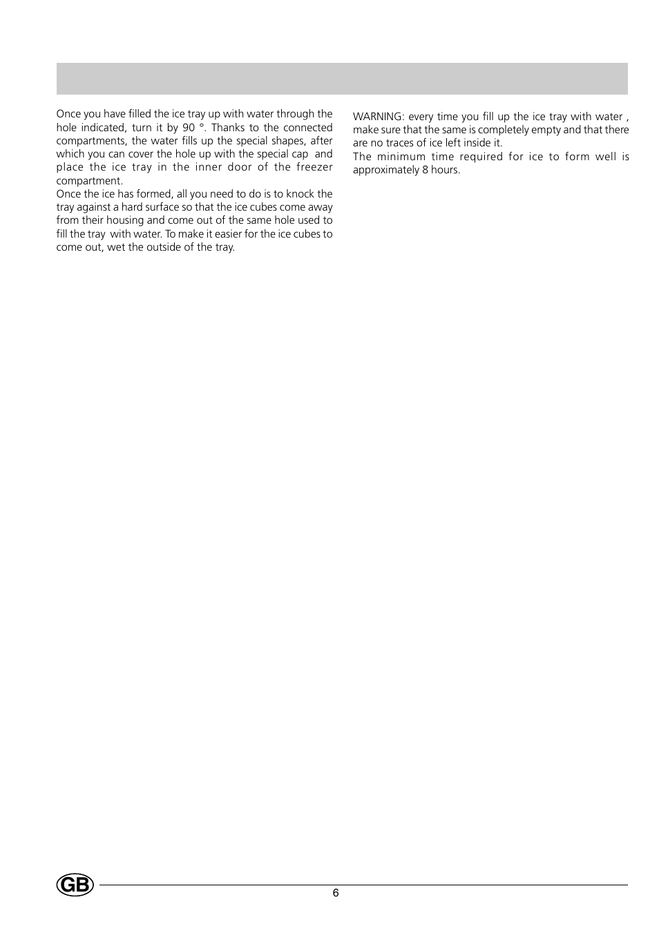 Indesit C 138 User Manual | Page 8 / 16