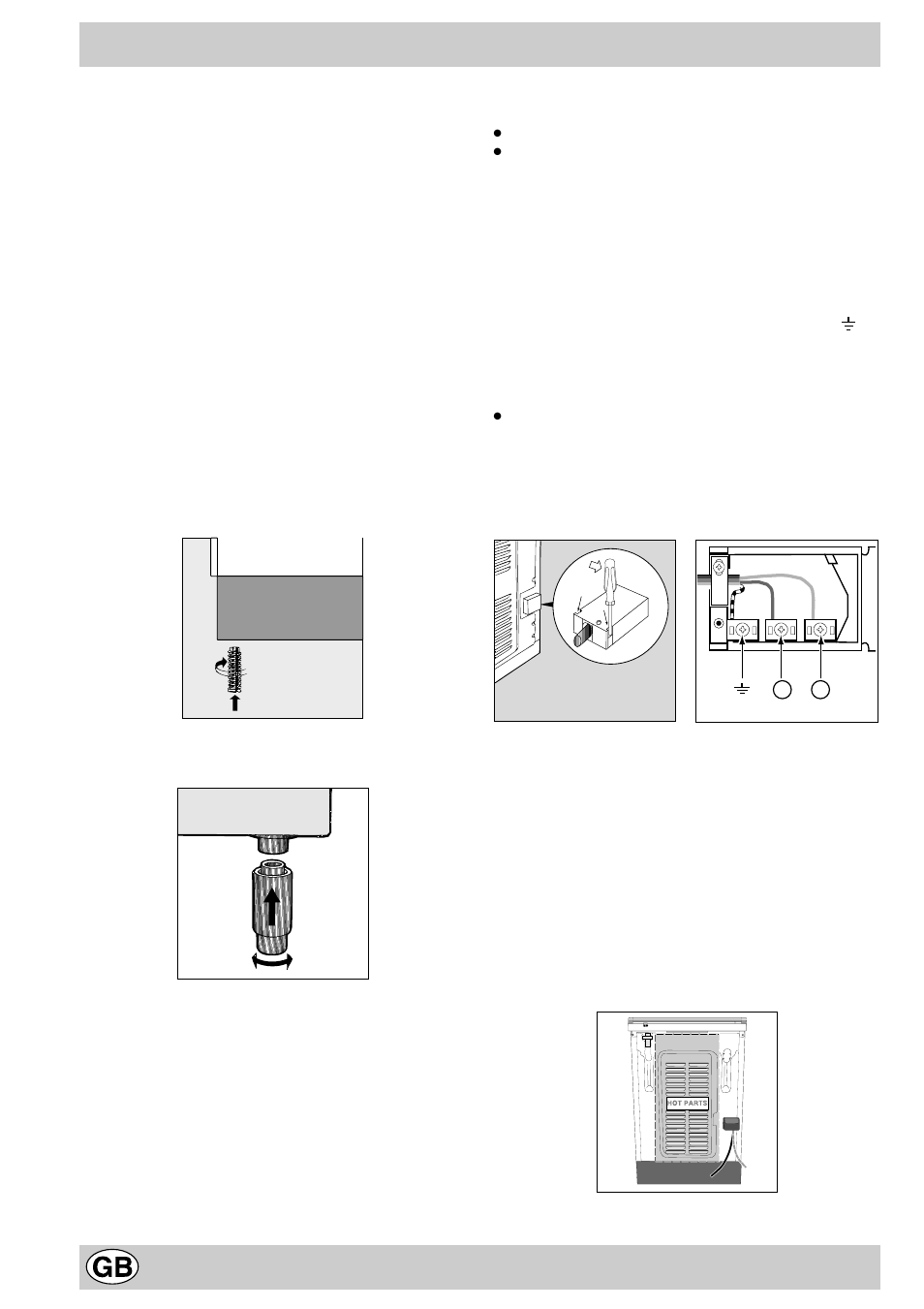 Installation | Indesit K6C320/G User Manual | Page 4 / 12