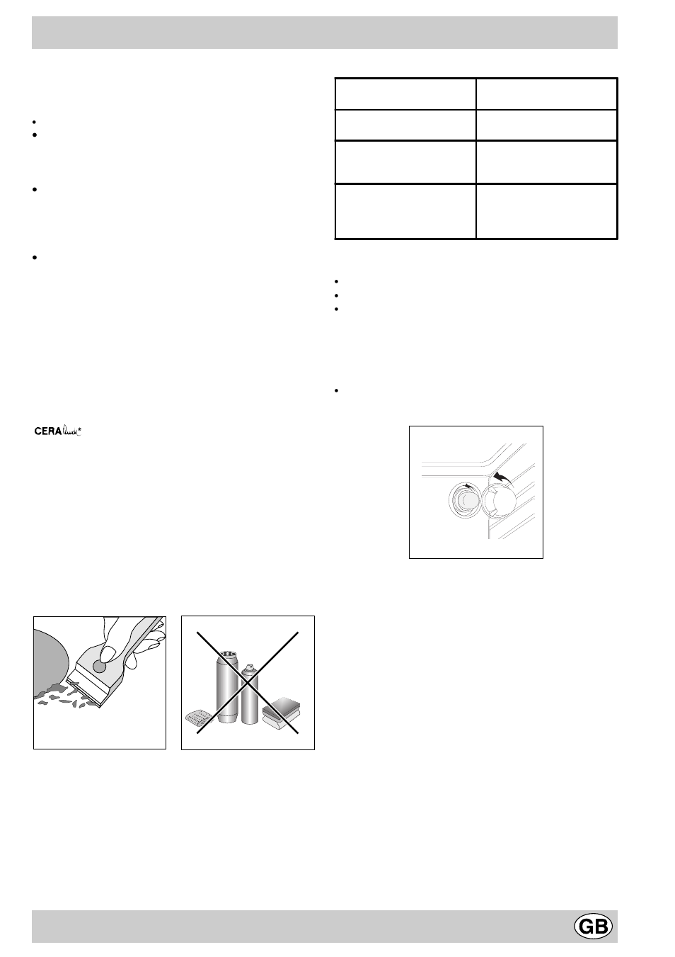 Cooker routine maintenance and cleaning | Indesit K6C320/G User Manual | Page 9 / 12
