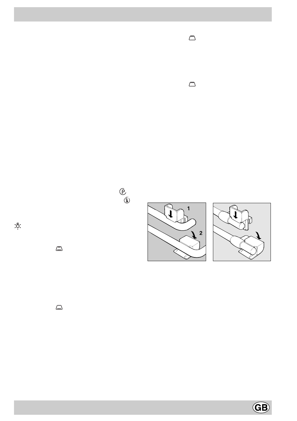 Instructions for use | Indesit FE 10 K GB User Manual | Page 7 / 12