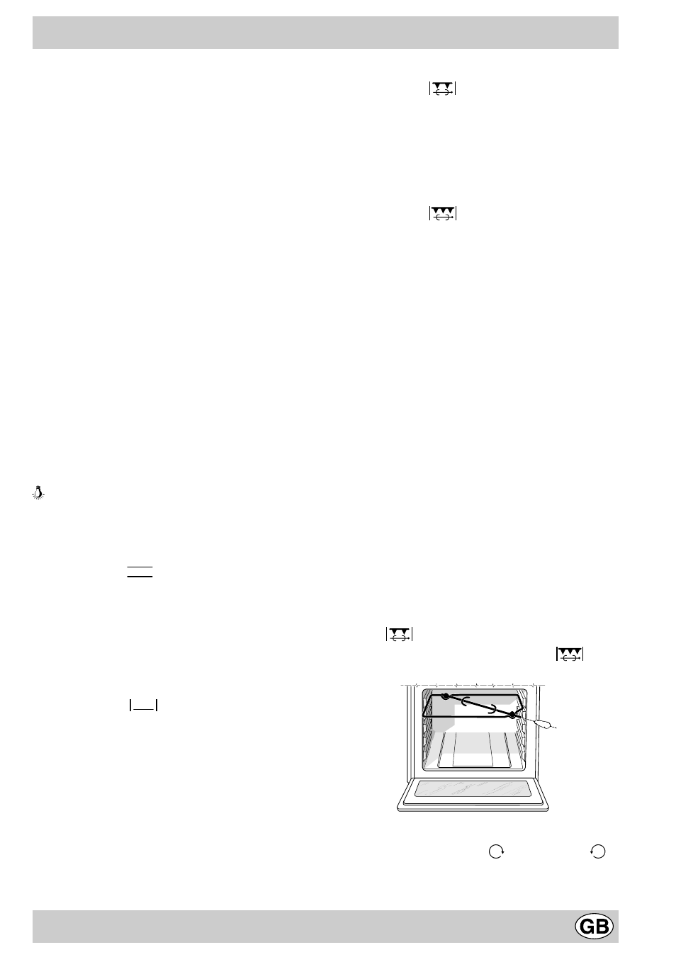 The different functions and uses of the oven | Indesit K3C11/R User Manual | Page 7 / 57
