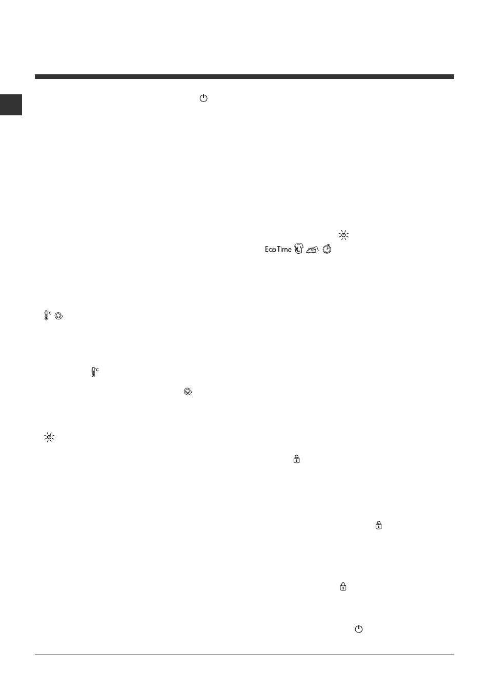 How to run a wash cycle or a drying cycle | Indesit IWDE 7125 User Manual | Page 8 / 16