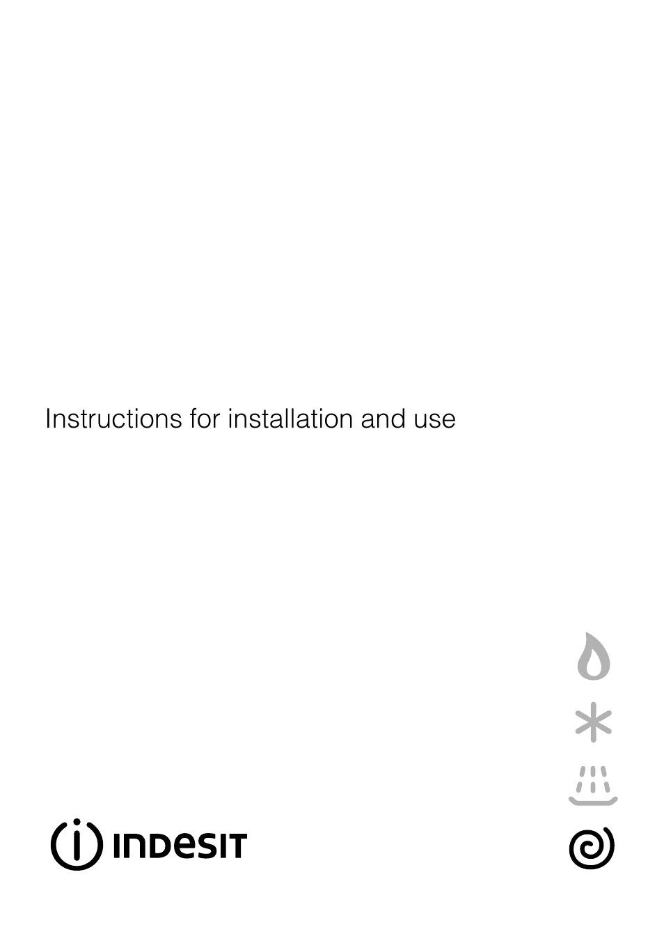 Indesit WE12S User Manual | 16 pages