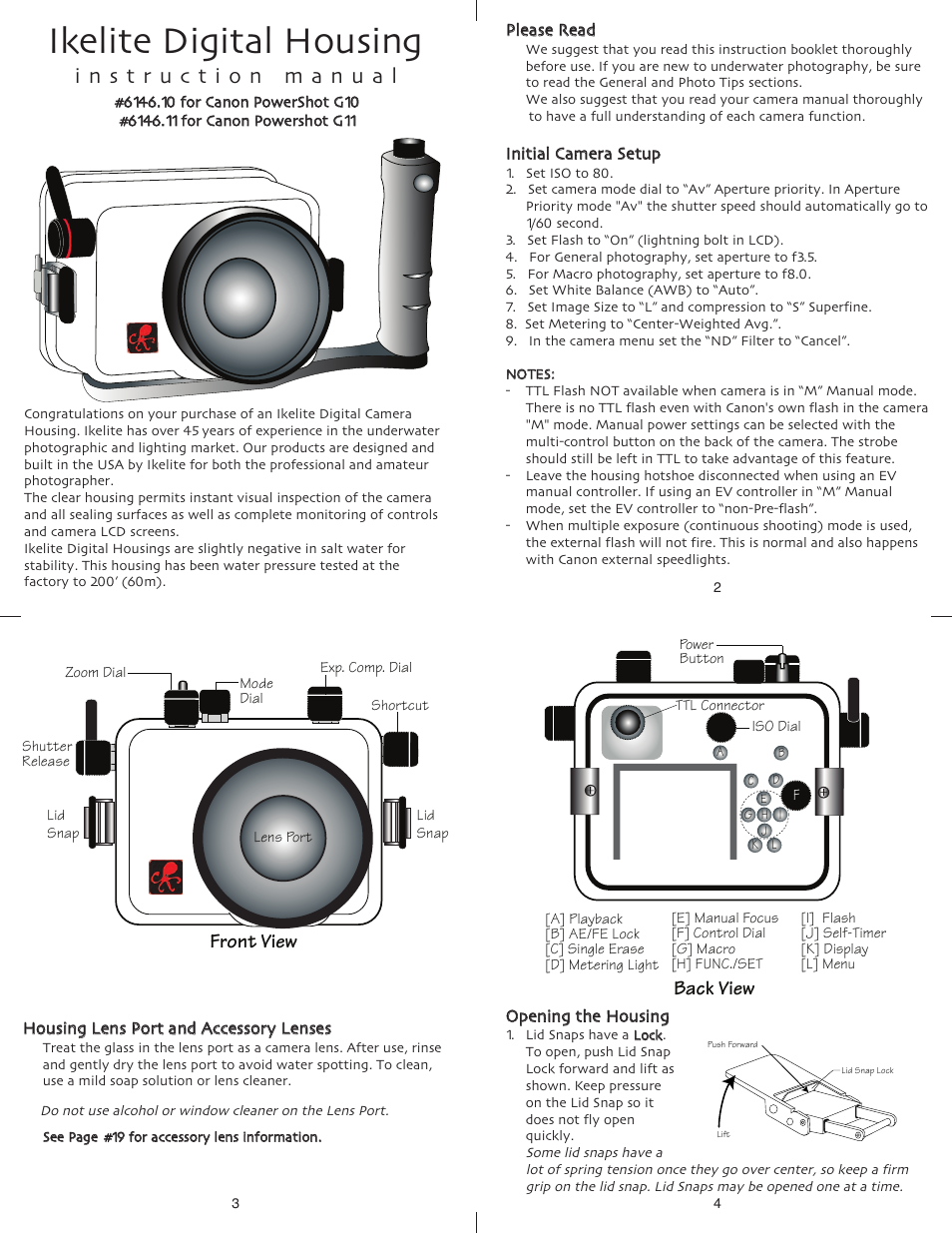 Ikelite 6146.10 User Manual | 5 pages