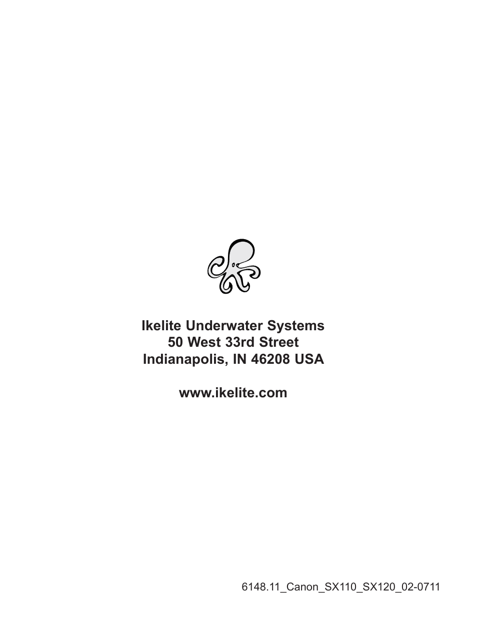 Ikelite DS-50 User Manual | Page 24 / 24