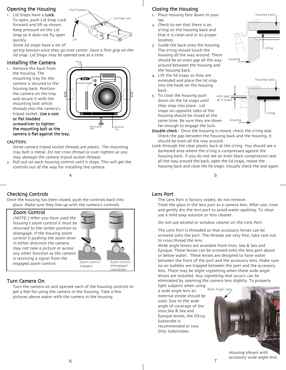 Ikelite Olympus SP-500 User Manual | Page 3 / 6