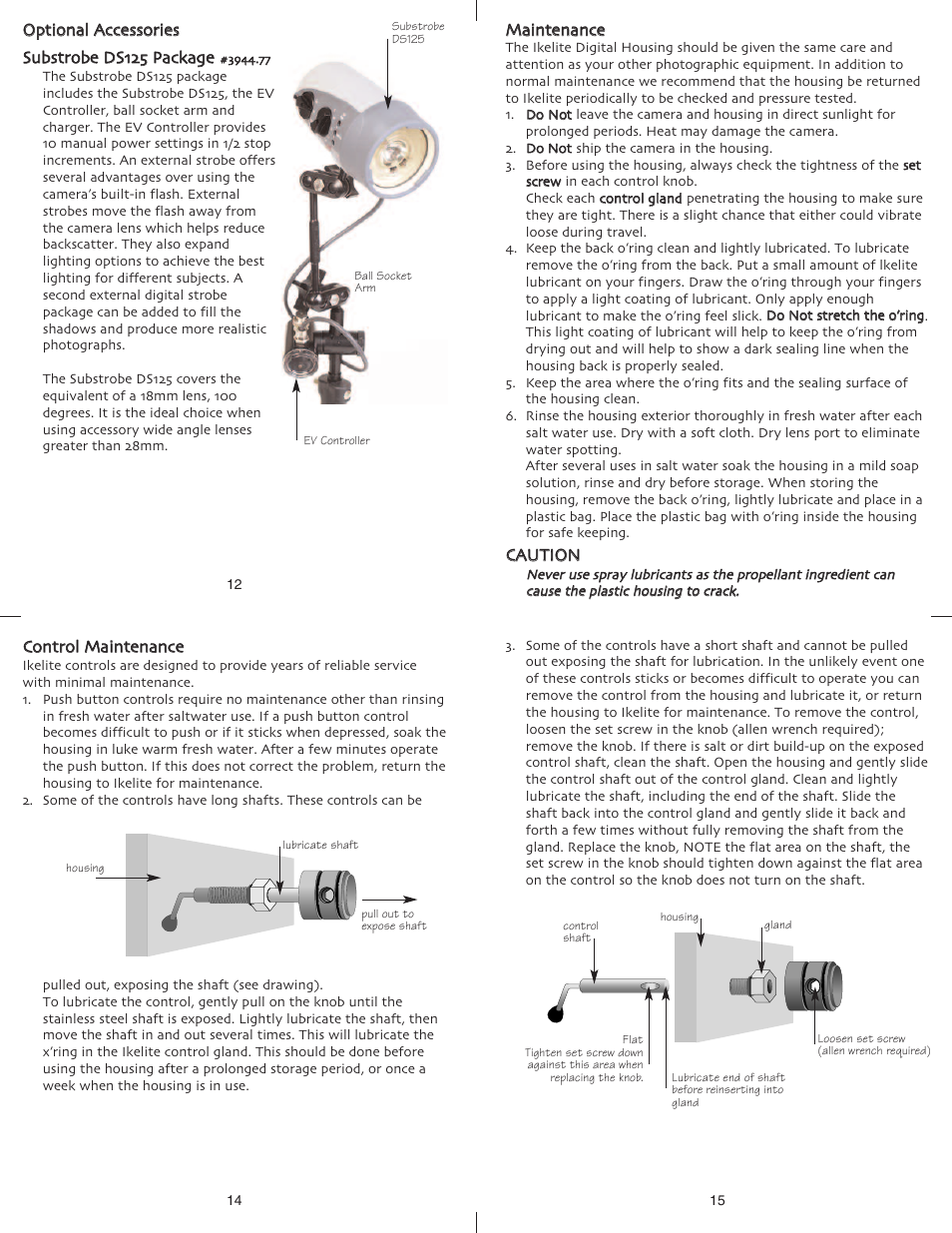Ikelite Olympus SP-500 User Manual | Page 5 / 6