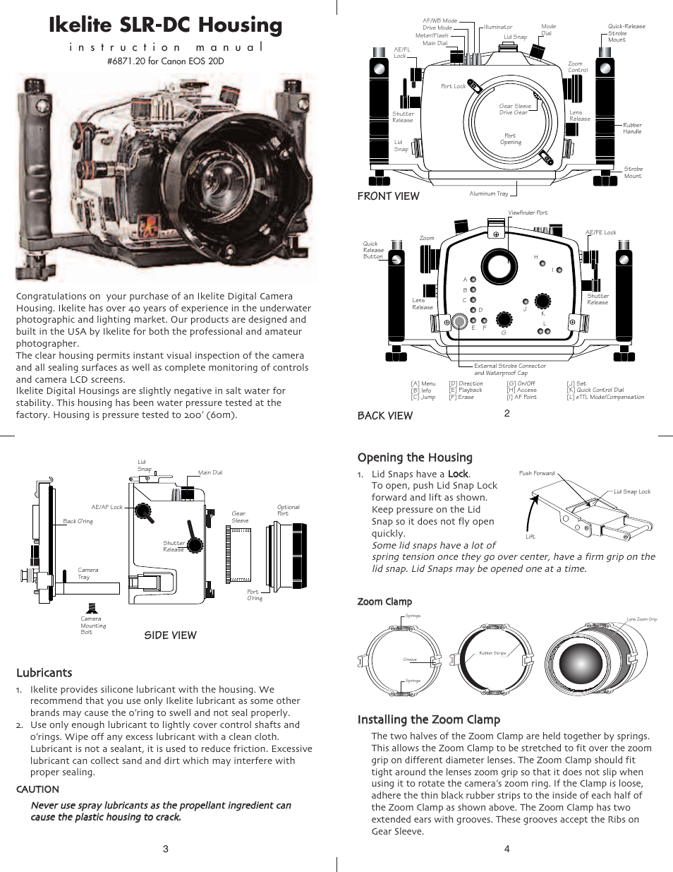 Ikelite 6871.2 User Manual | 6 pages