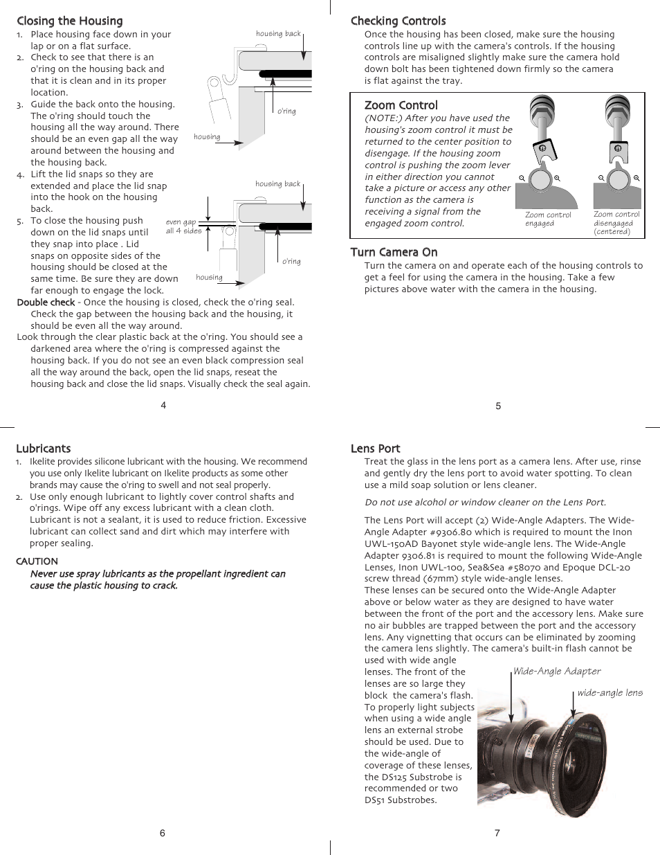 Ikelite IXUS65 User Manual | Page 3 / 6
