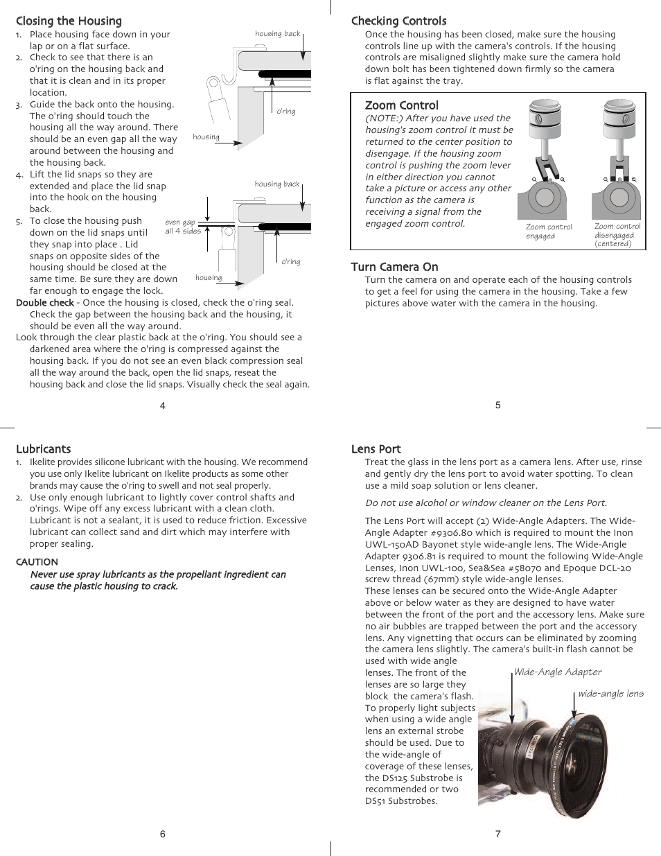 Ikelite Canon PowerShot A700 User Manual | Page 3 / 6