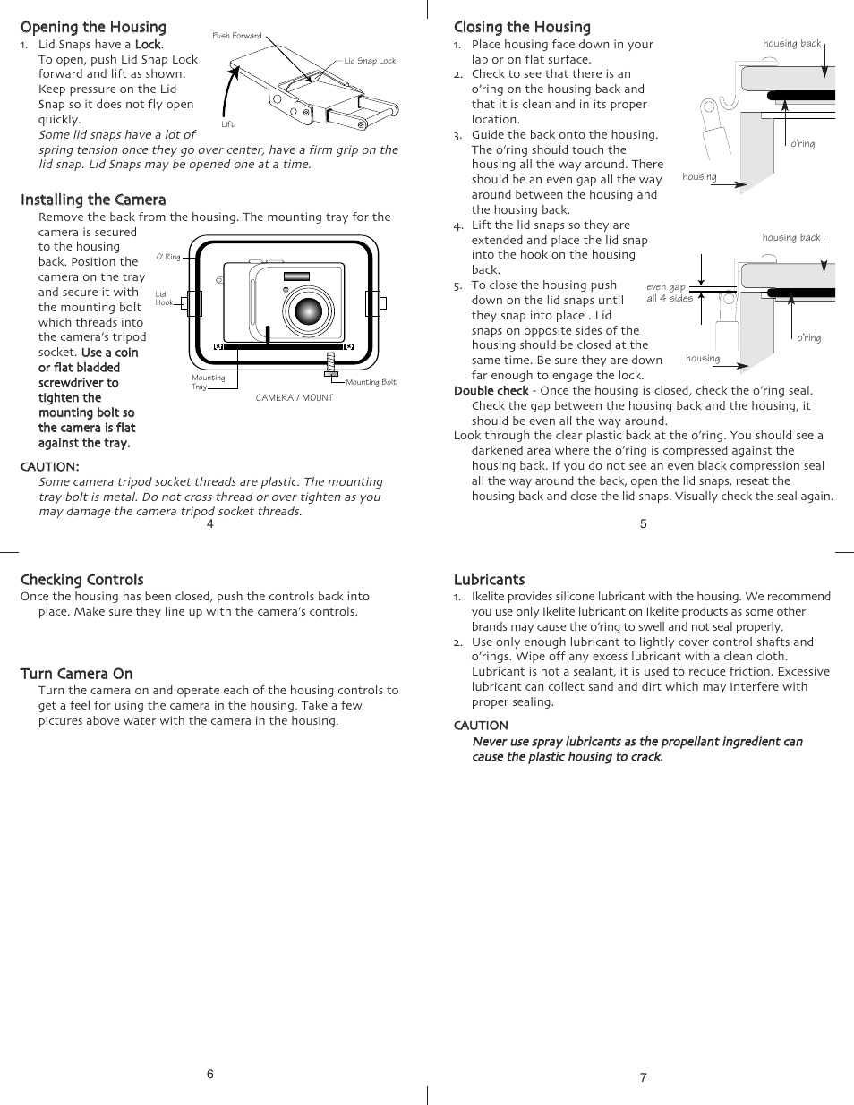 Ikelite Nikon Coolpix P2 User Manual | Page 3 / 7