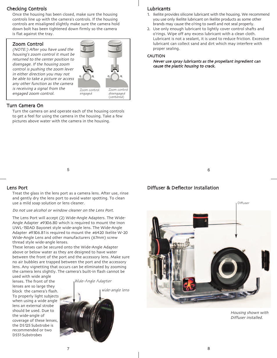 Ikelite Canon SD850 IS User Manual | Page 2 / 5
