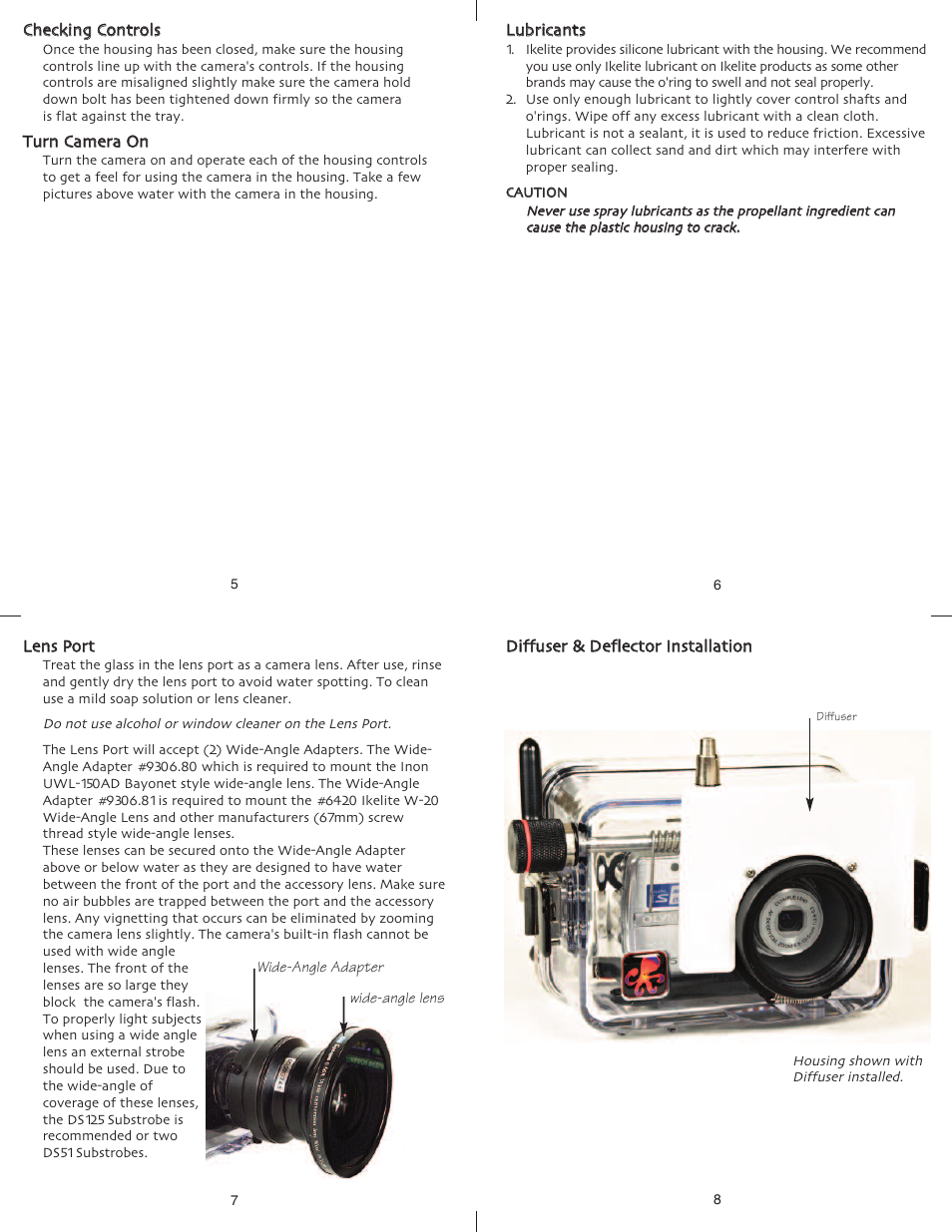 Ikelite Olympus Stylus 760 User Manual | Page 2 / 5