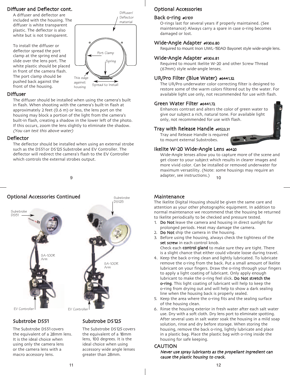 Ikelite Olympus Stylus 780 User Manual | Page 3 / 5