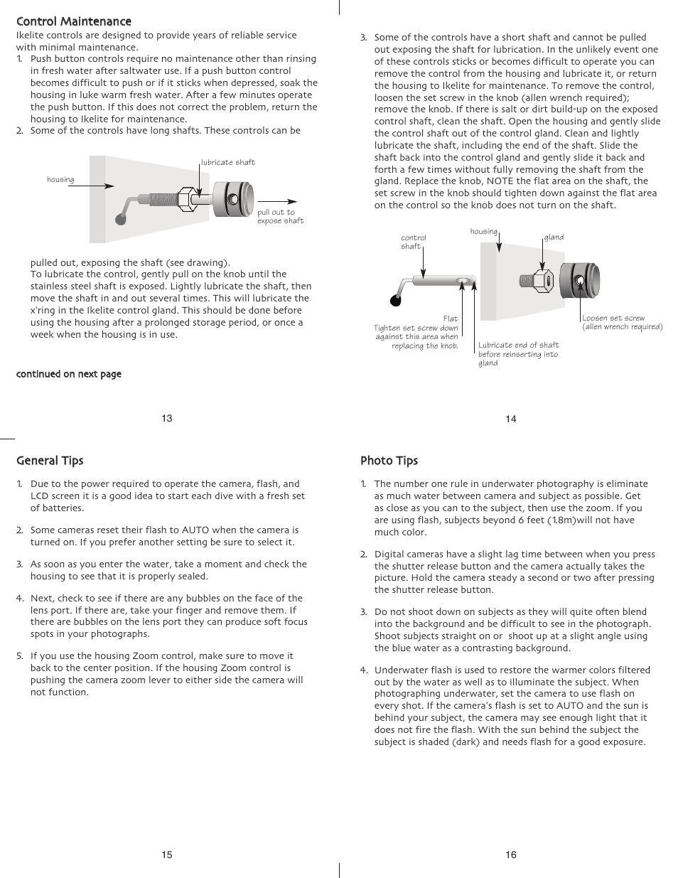 Ikelite Olympus Stylus 780 User Manual | Page 4 / 5