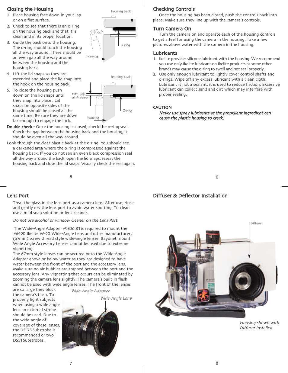 Ikelite FinePix F50fd User Manual | Page 2 / 5