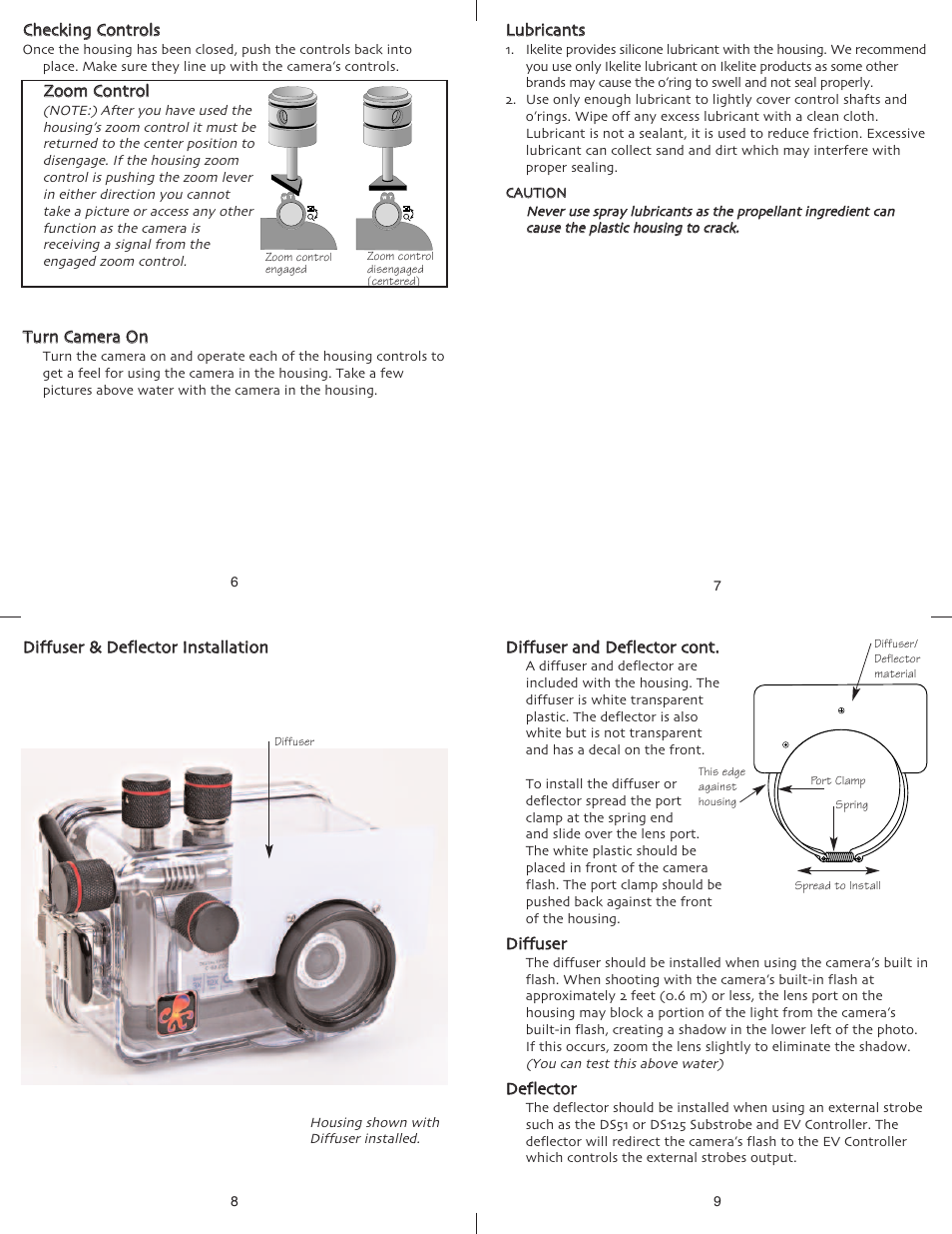 Ikelite Olympus C-60 User Manual | Page 3 / 6