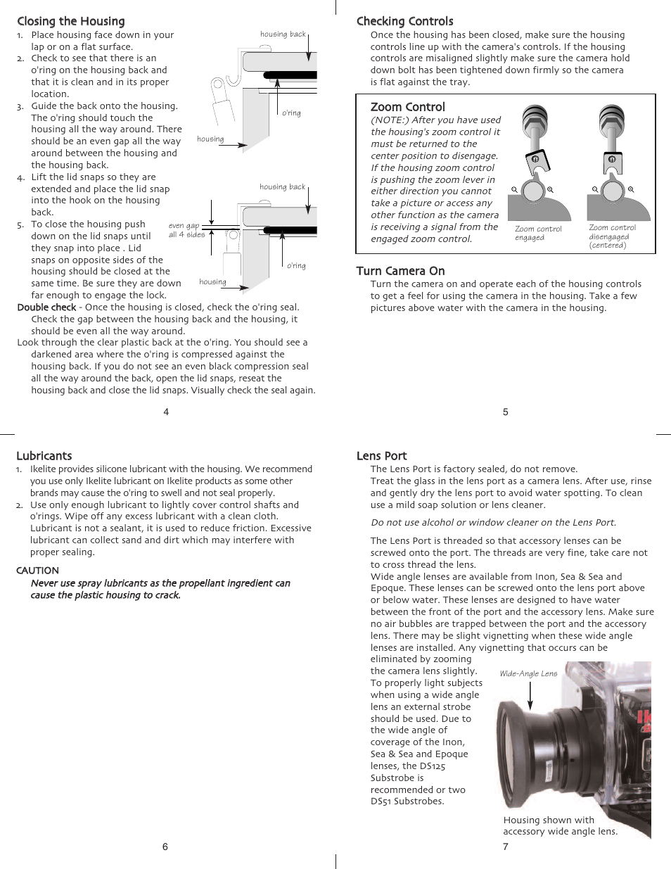 Ikelite PowerShot A710IS User Manual | Page 3 / 7