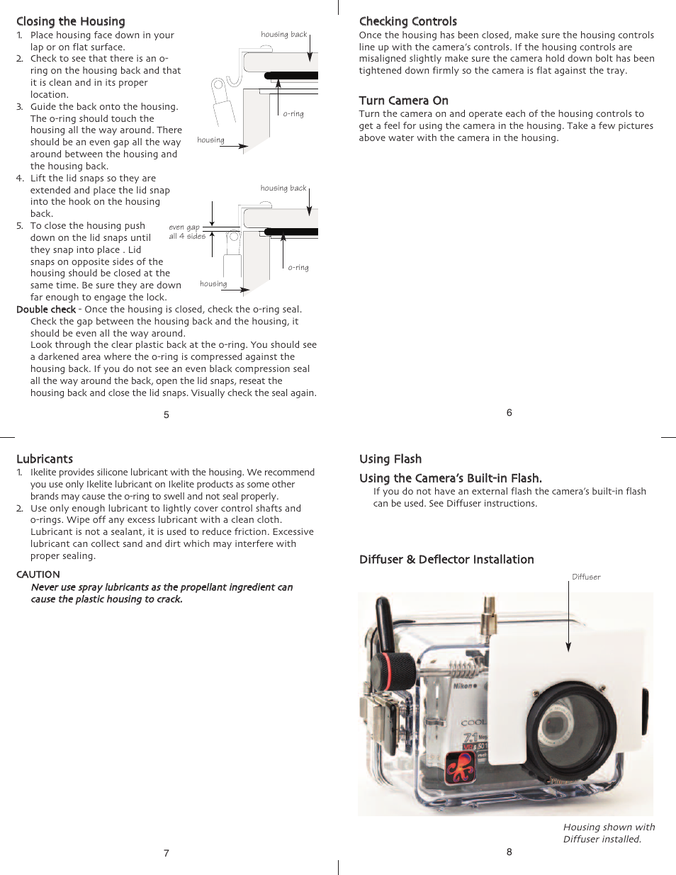 Ikelite Nikon S200 User Manual | Page 2 / 5