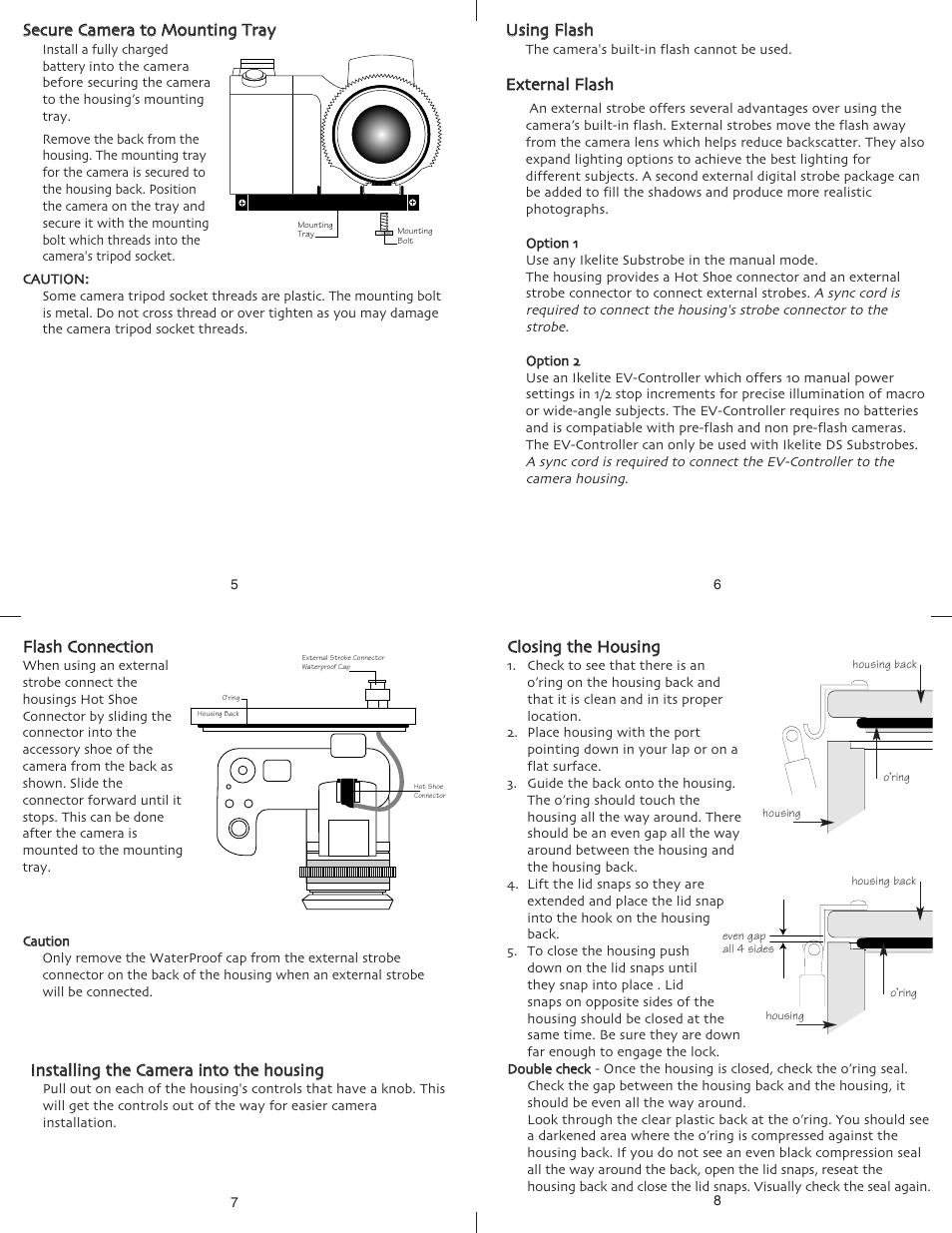 Ikelite DSC-F828 User Manual | Page 3 / 6