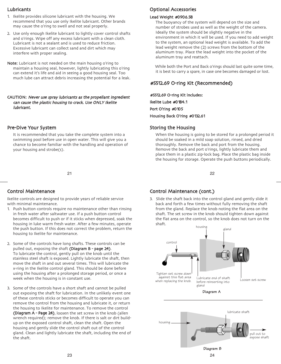Ikelite SLR-DC User Manual | Page 6 / 7