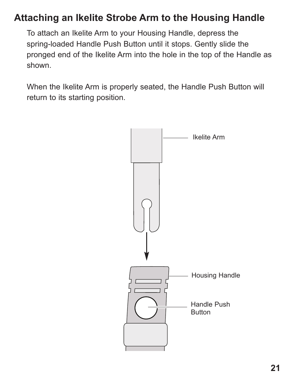 Ikelite Digital Camera Housing SLR-DC User Manual | Page 21 / 32