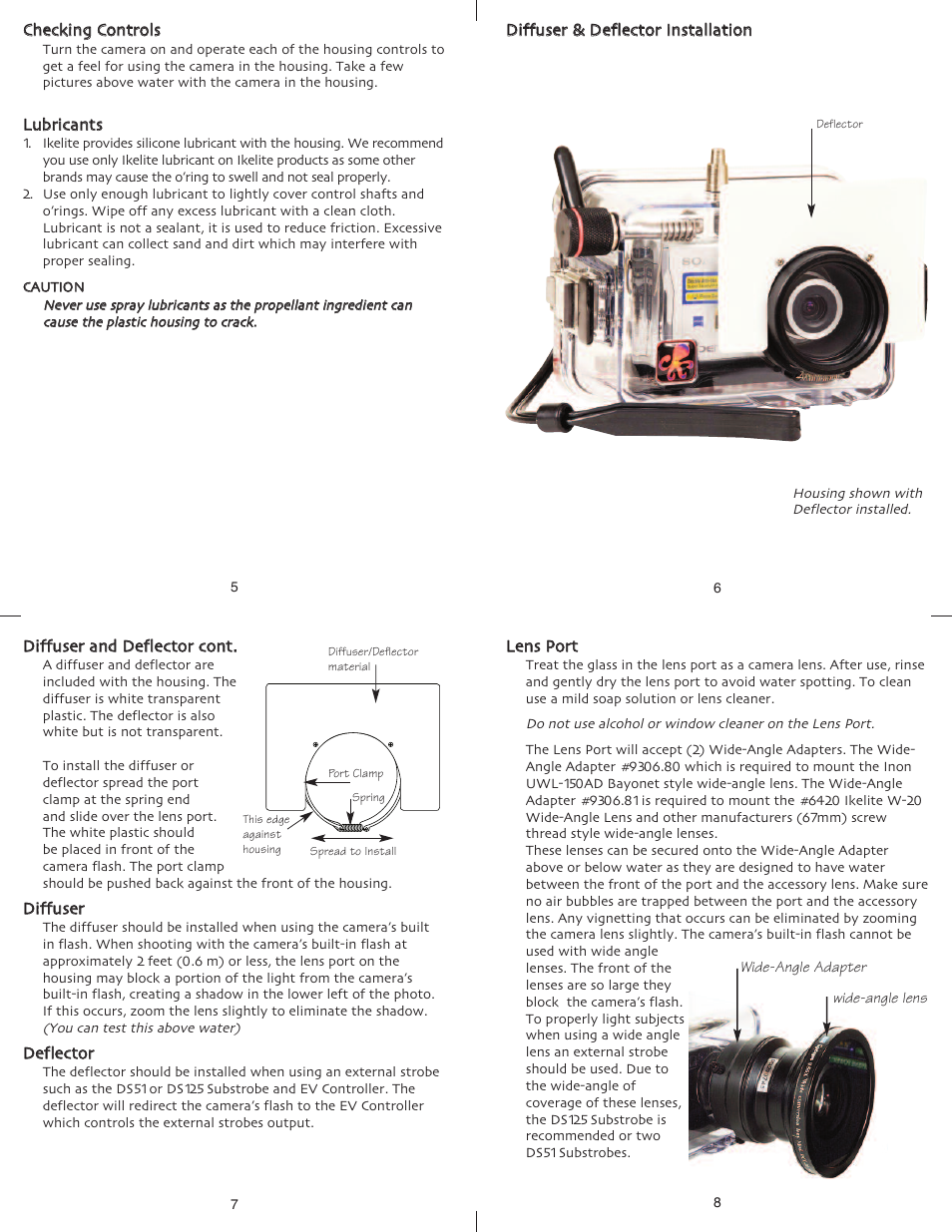 Ikelite DSC-W200 User Manual | Page 2 / 5