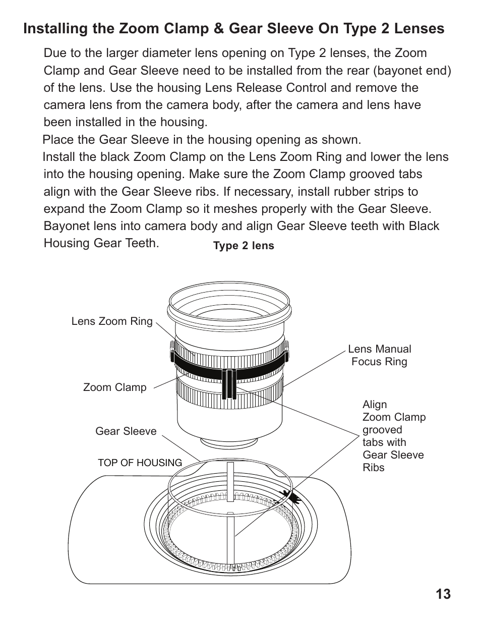 Ikelite Underwater TTL Housing for Canon EOS 40D User Manual | Page 13 / 28