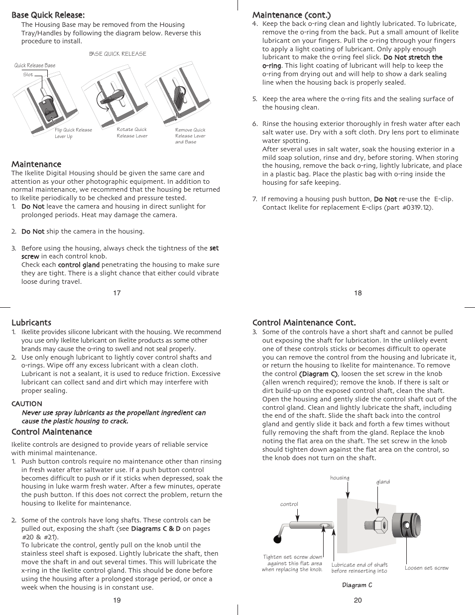 Ikelite SX10 IS User Manual | Page 5 / 6