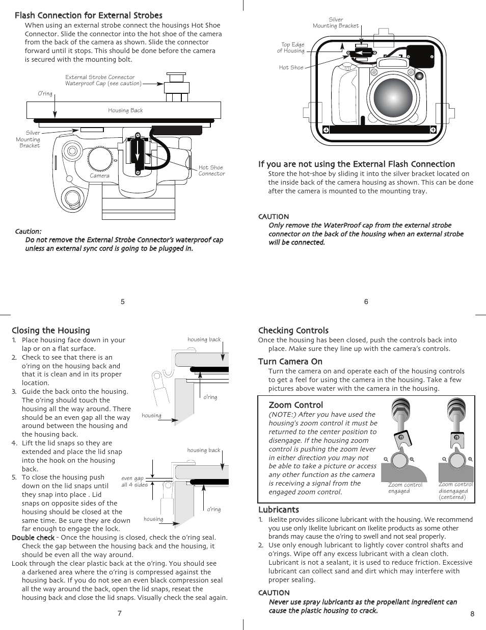 Ikelite Canon S5 IS User Manual | Page 2 / 6