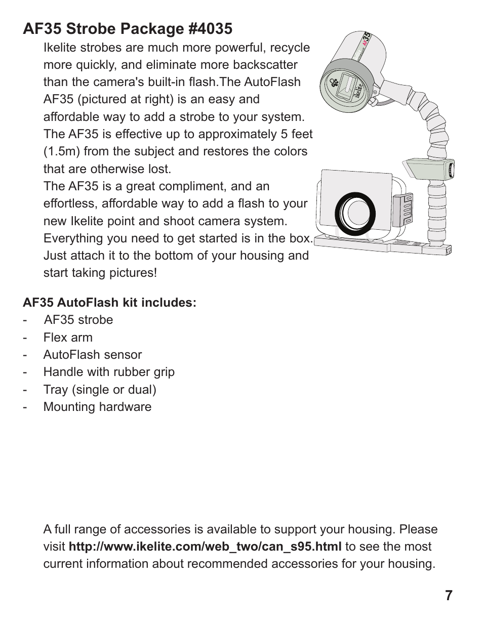 Ikelite S95 User Manual | Page 7 / 8
