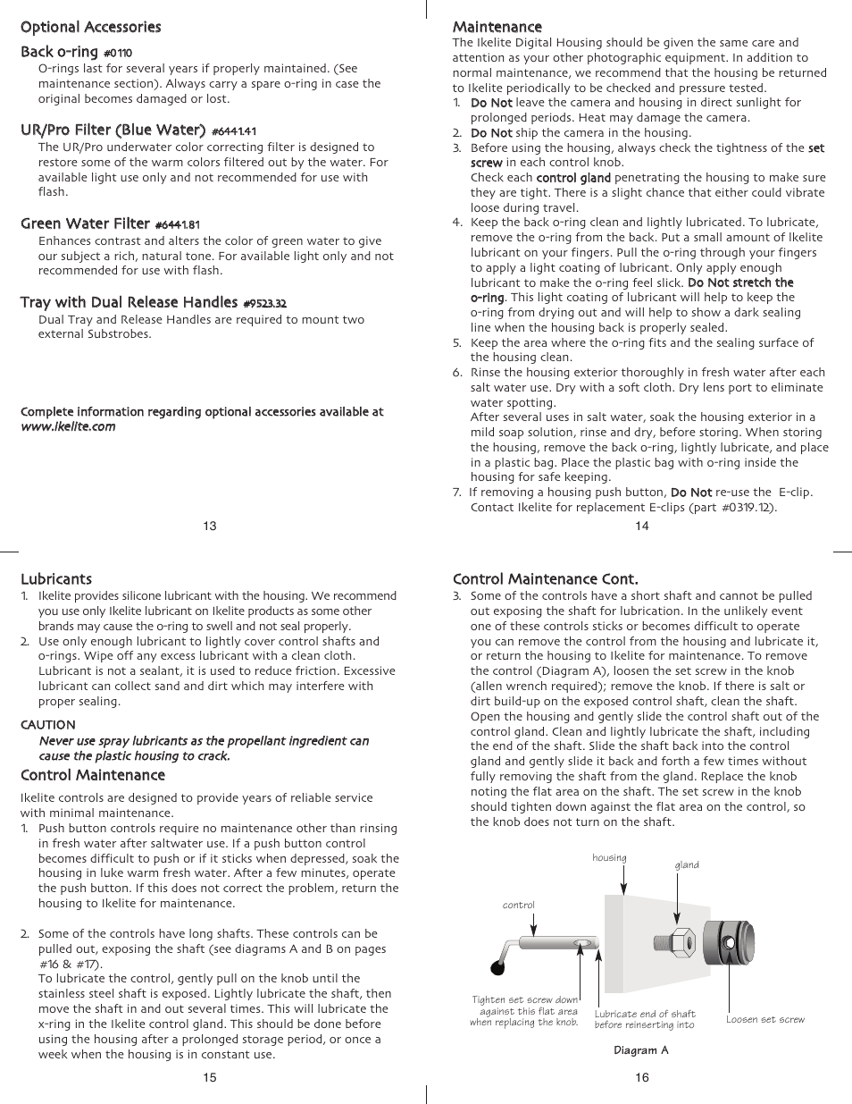 Ikelite Coolpix P-6000 User Manual | Page 4 / 5