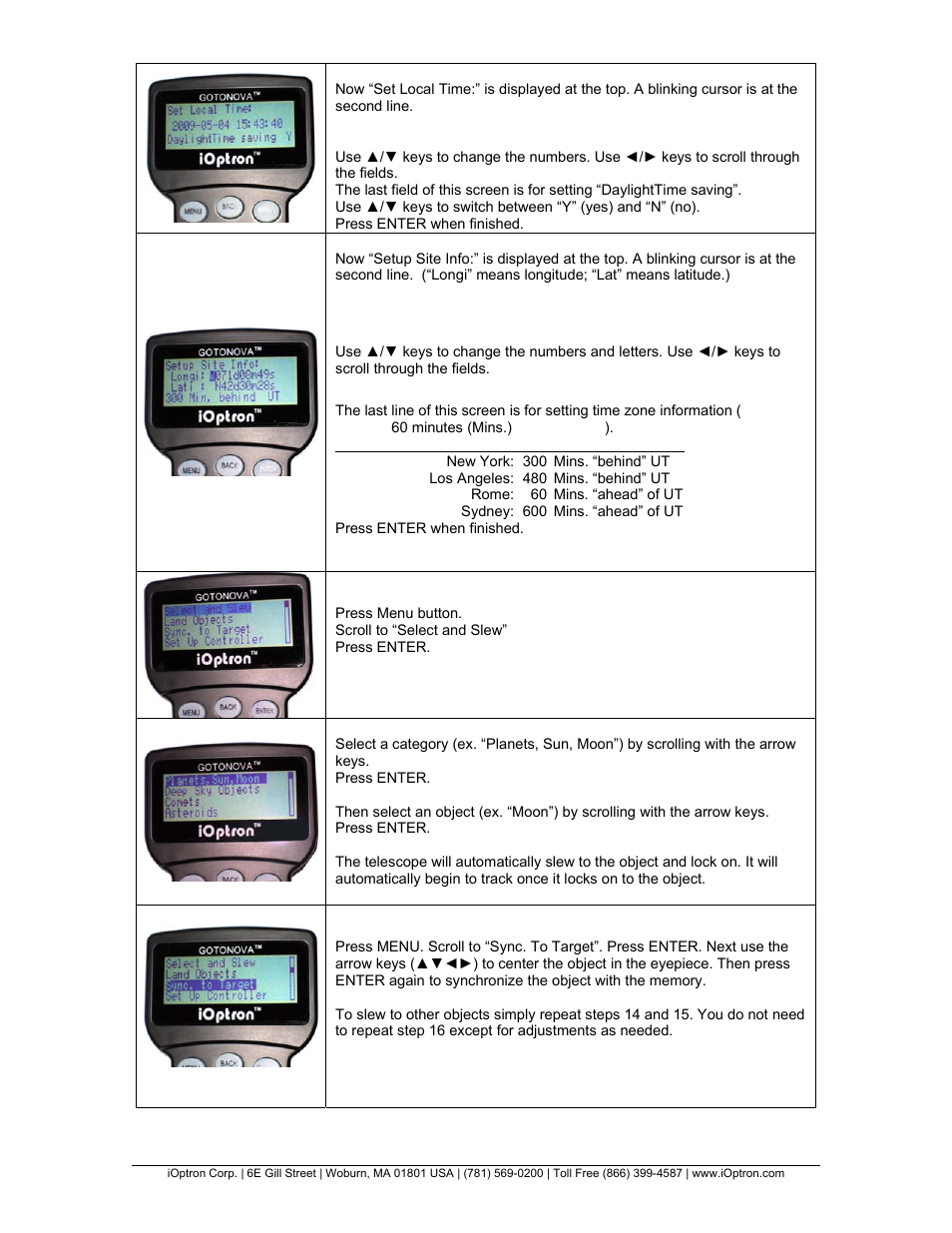 iOptron SmartStar 9801 User Manual | Page 4 / 4