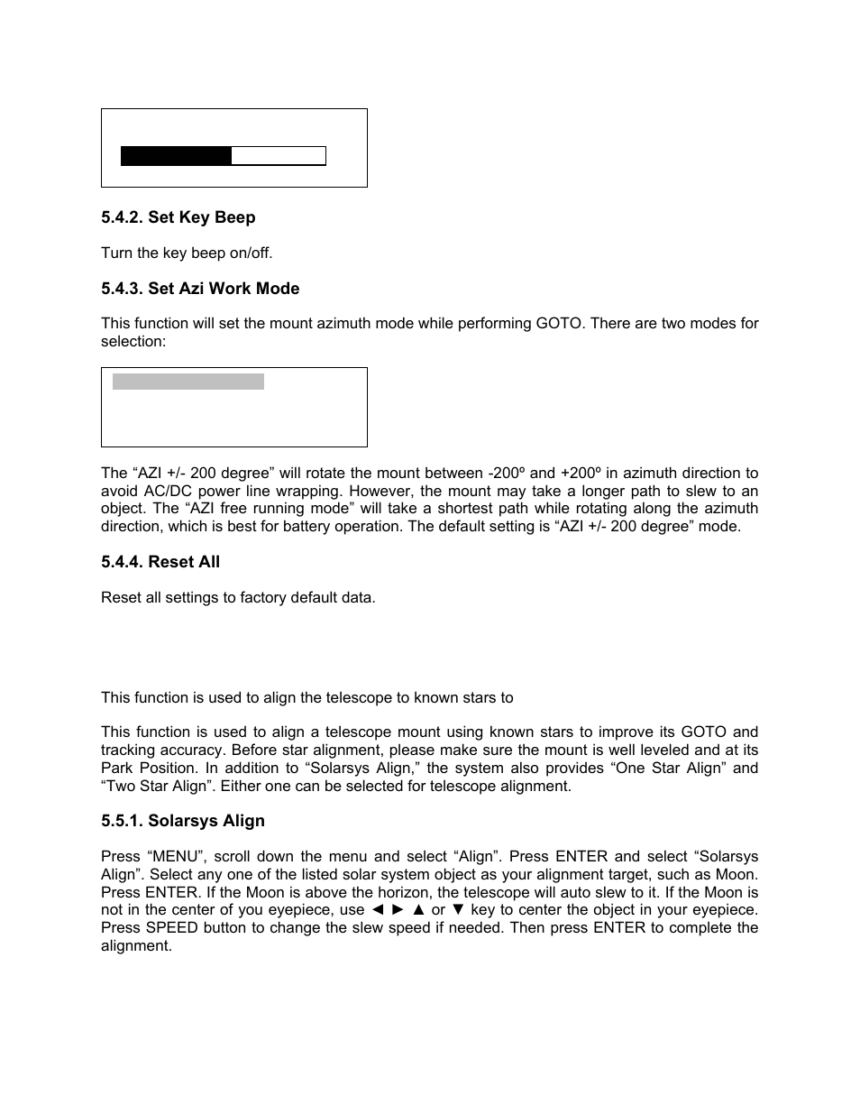 Align | iOptron SMARTSTAR 8507 User Manual | Page 19 / 49