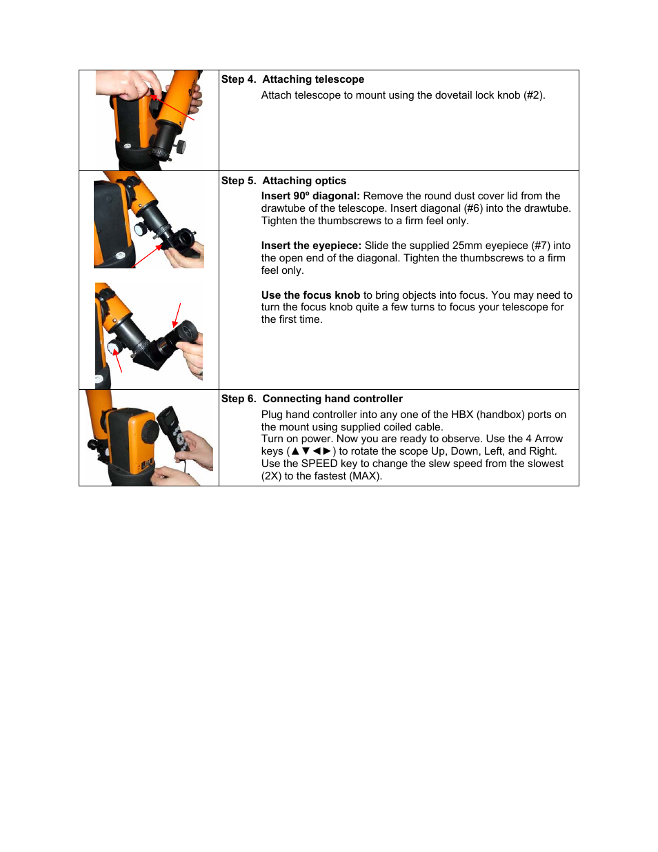 iOptron SMARTSTAR 8507 User Manual | Page 7 / 49