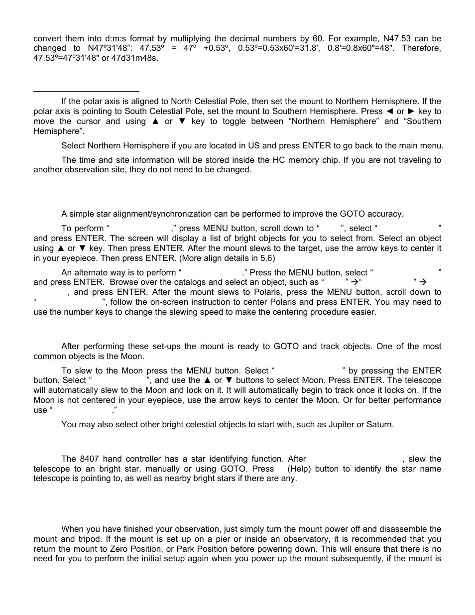 Turn off the mount | iOptron SMARTSTAR IEQ45TM User Manual | Page 22 / 46