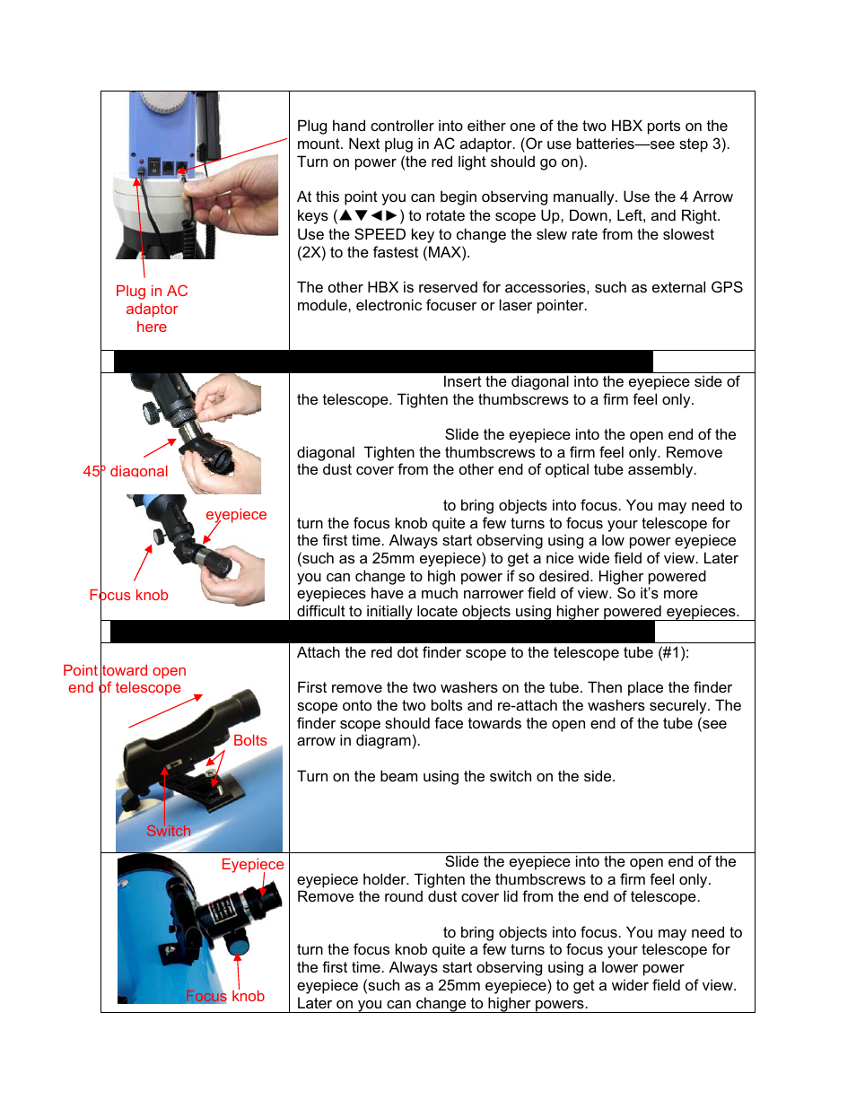 iOptron SmartStar 8403 User Manual | Page 8 / 32