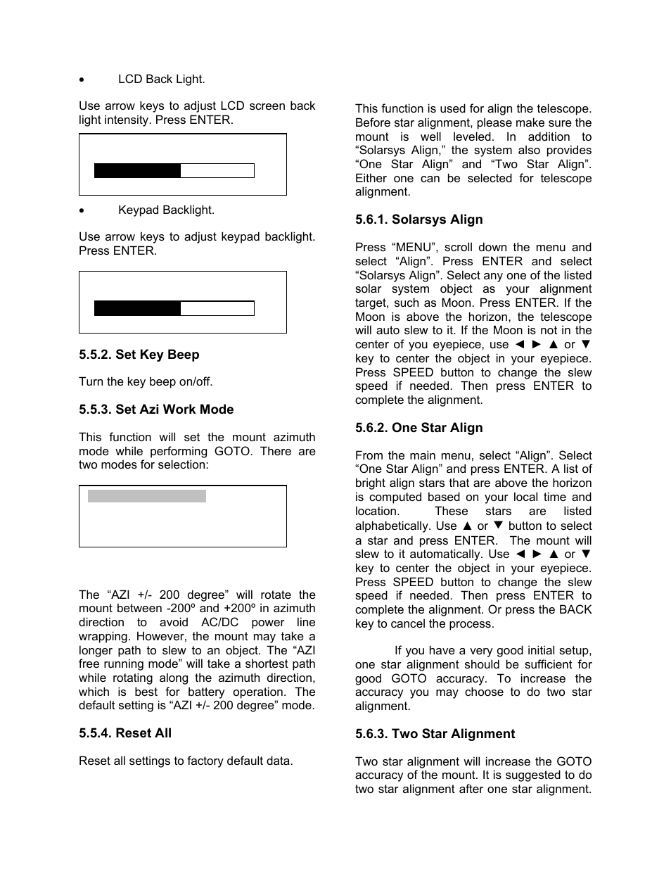 Align | iOptron SmartStar 8405 User Manual | Page 16 / 38