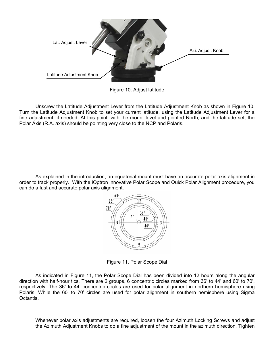 iOptron SMARTSTAR IEQ75-GTTM User Manual | Page 11 / 41