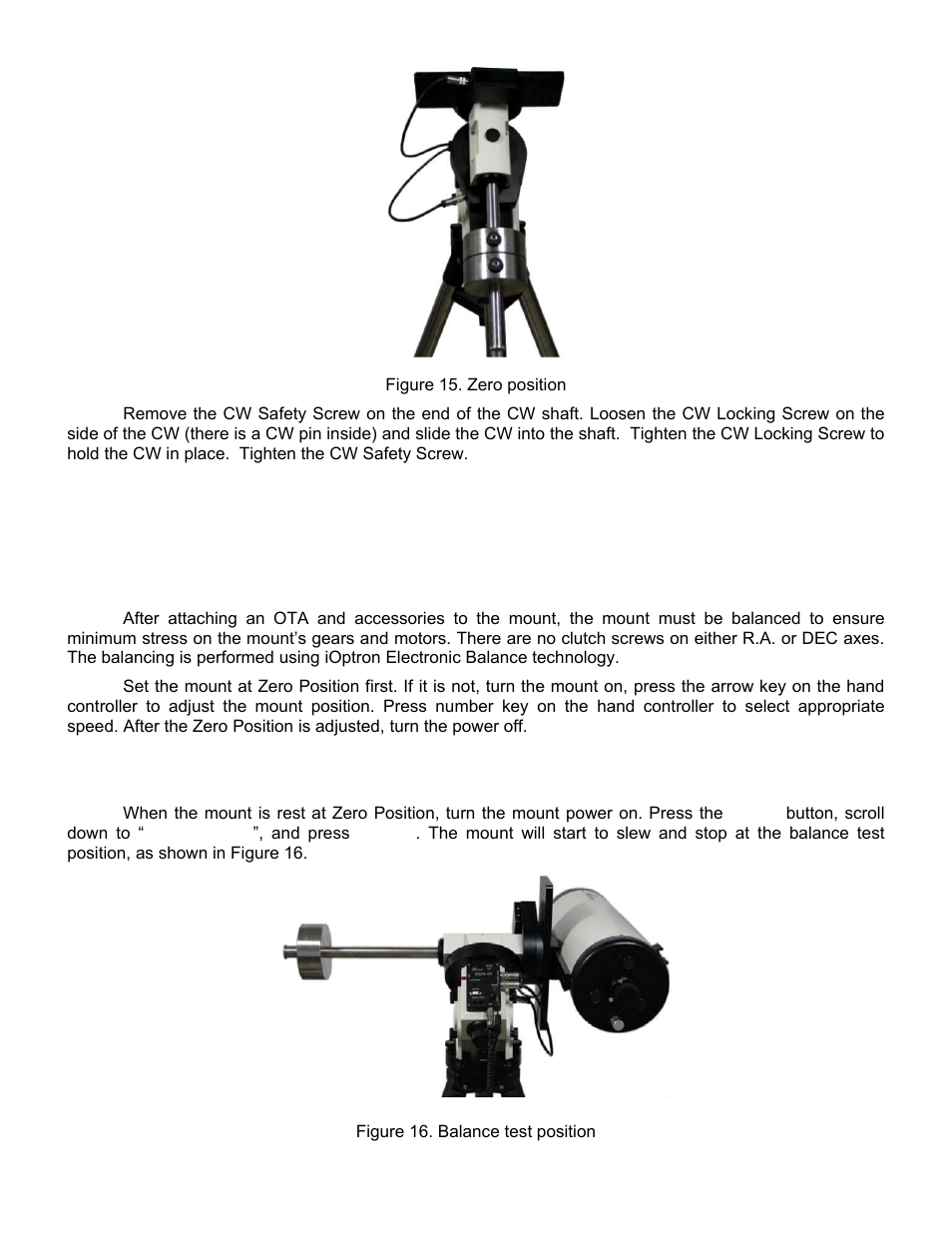 iOptron SMARTSTAR IEQ75-GTTM User Manual | Page 14 / 41