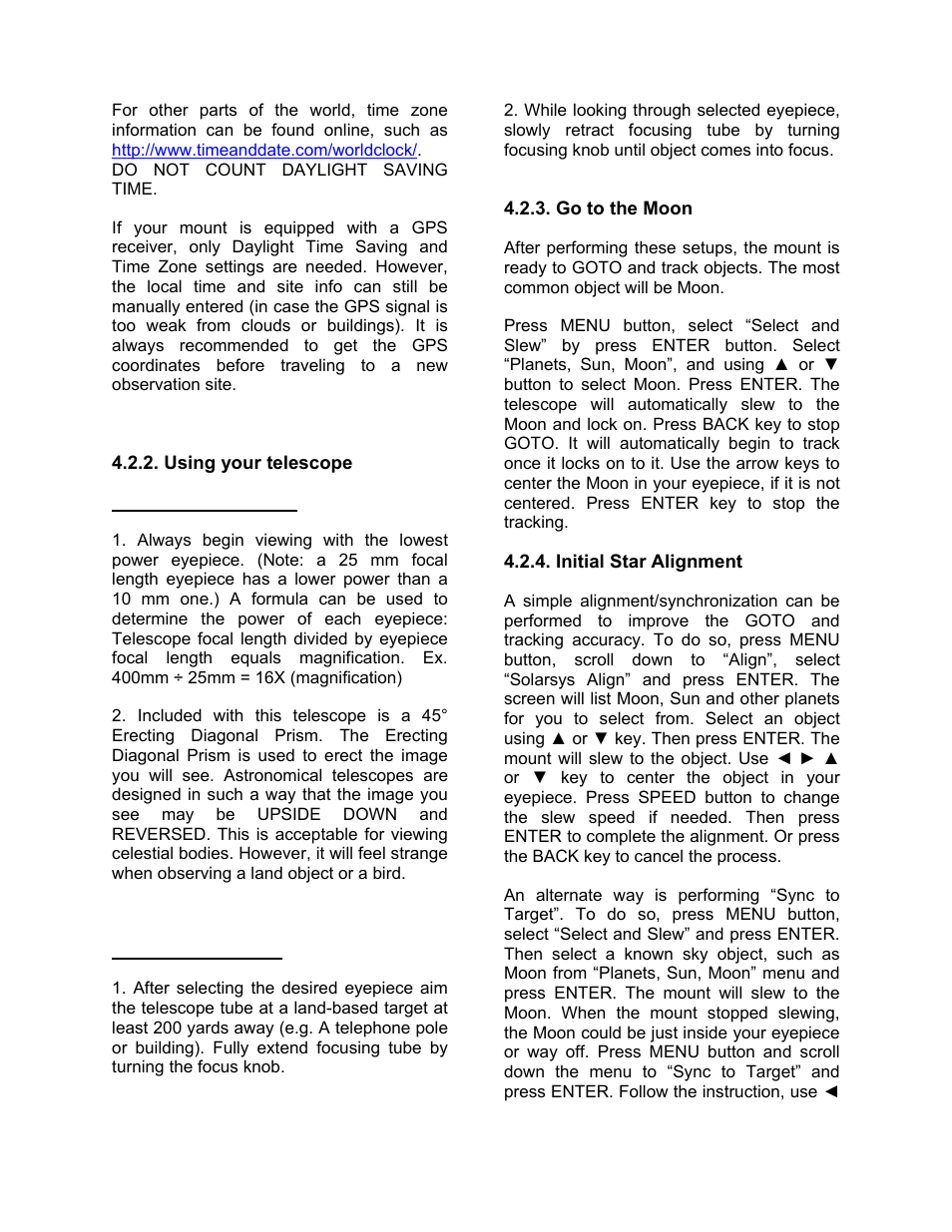 iOptron SMARTSTAR 9502-W User Manual | Page 12 / 38