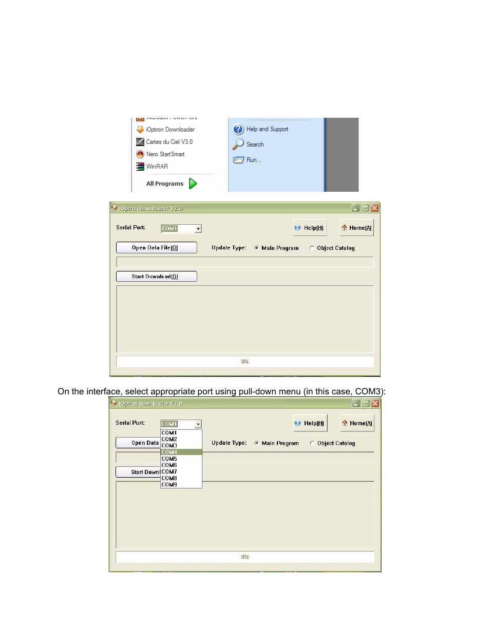 Appendix e. firmware upgrade | iOptron SMARTSTAR CUBE 8603 User Manual | Page 45 / 48