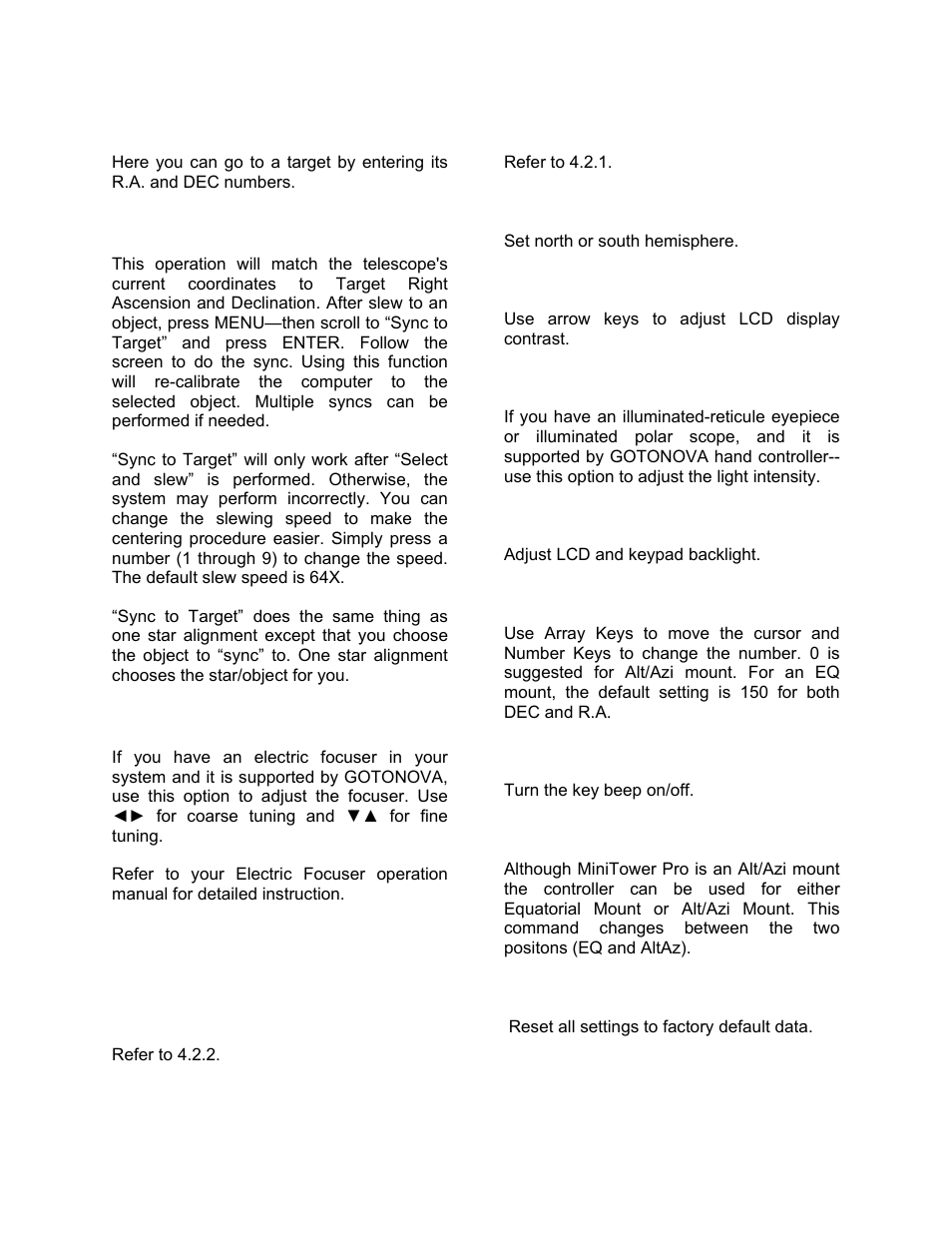 iOptron SmartStar MiniTower Pro User Manual | Page 19 / 47