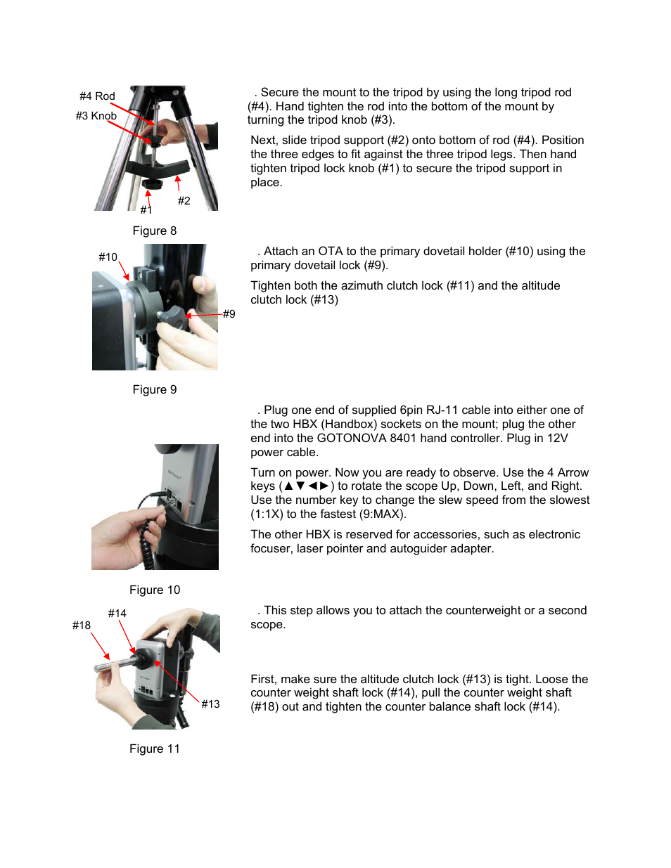 iOptron SmartStar MiniTower Pro User Manual | Page 9 / 47