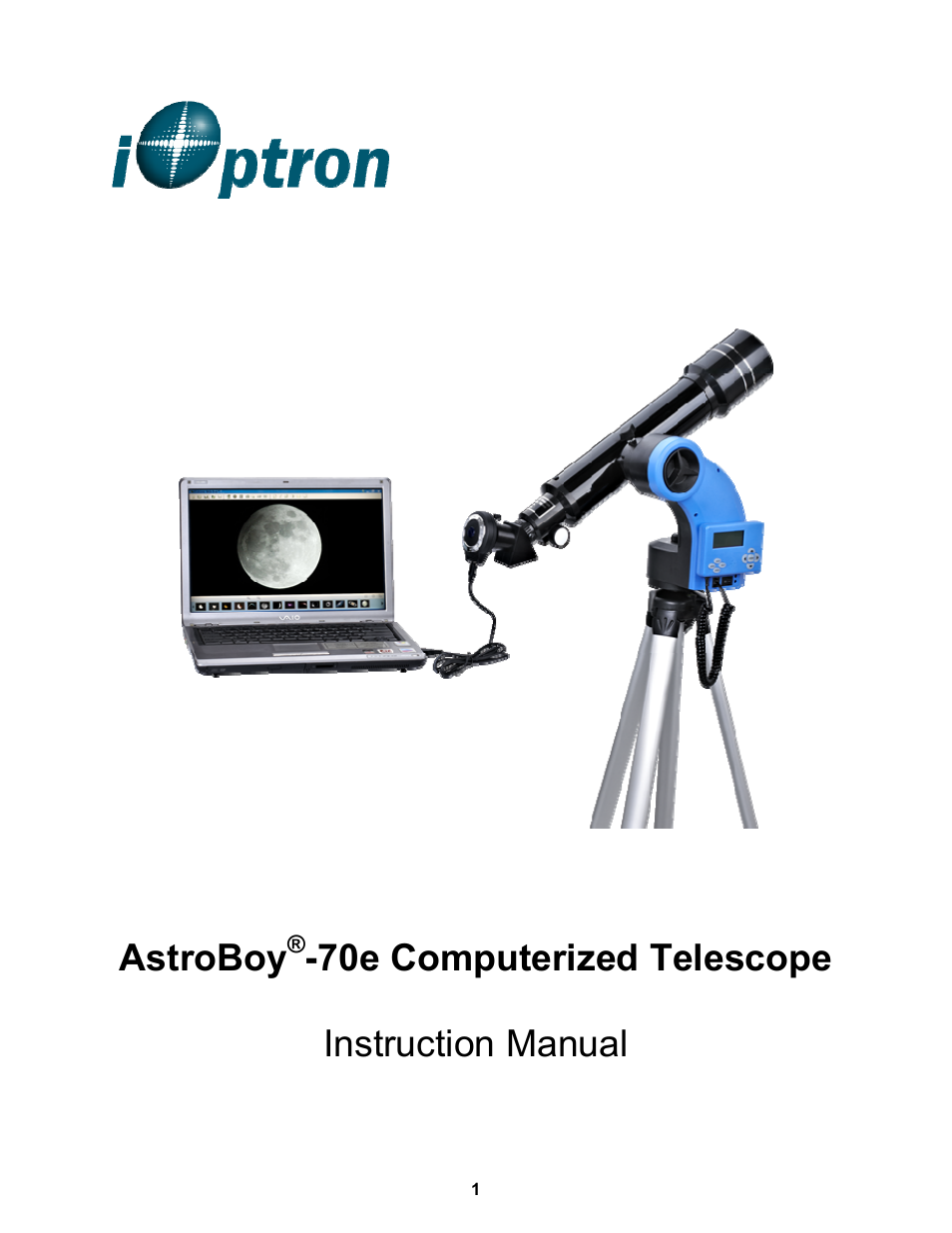 iOptron ASTROBOY 70E User Manual | 47 pages